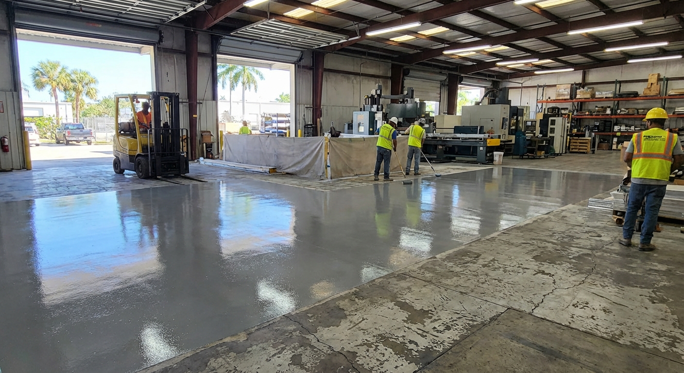 Industrial Floors in Palm Beach