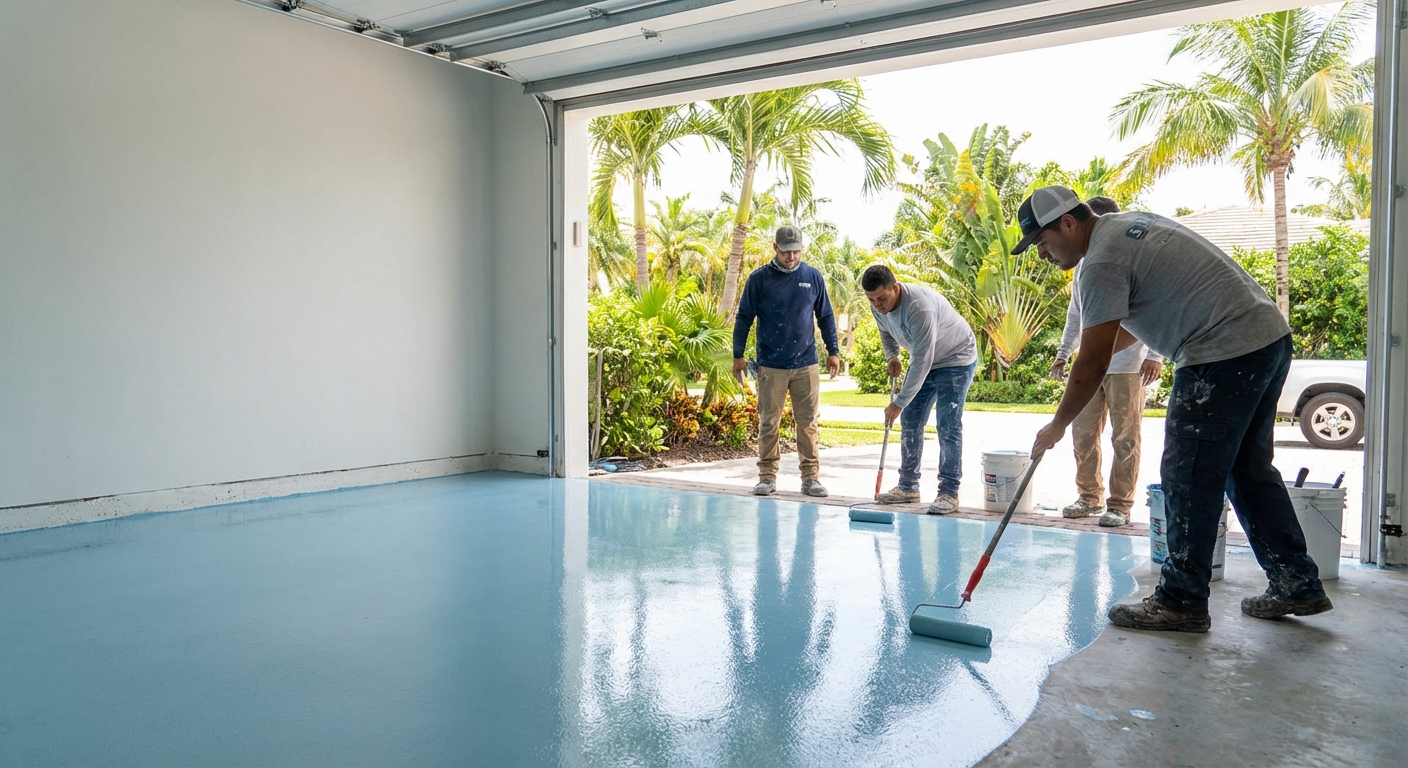 Epoxy Floors in Palm Beach