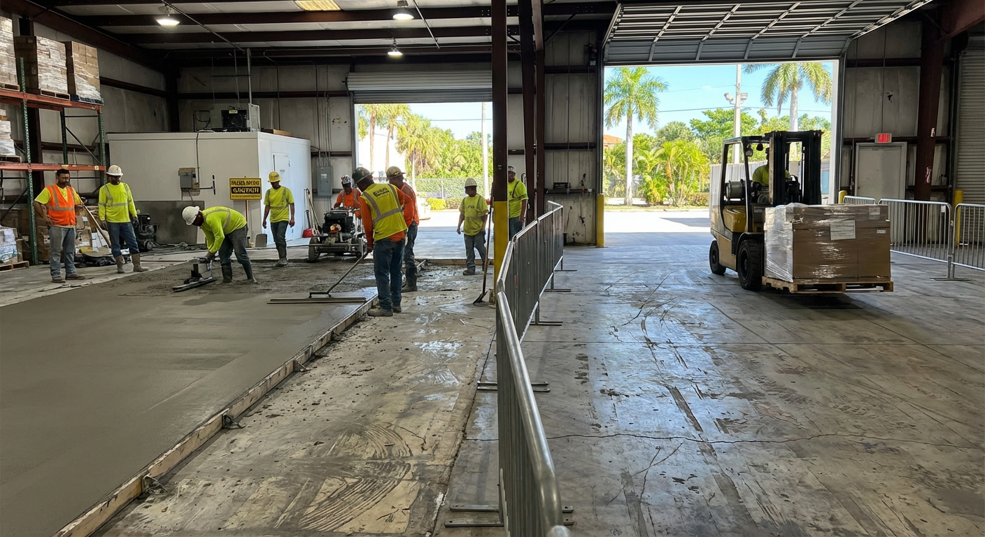 Warehouse Floors in Palm Beach